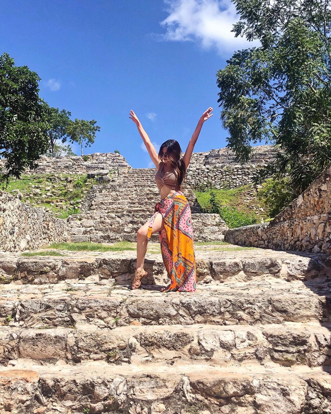 piramide kinich kakmo top yucatan izamal pueblo magico instagram